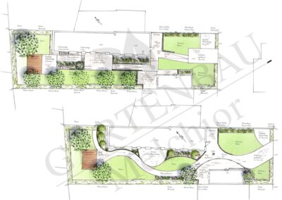 Planung alternativ modern architektonisch versus modern organisch